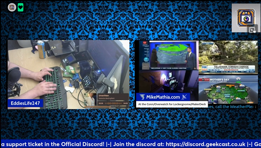 GeekCast a Live 24/7 Stream for over 3 months..