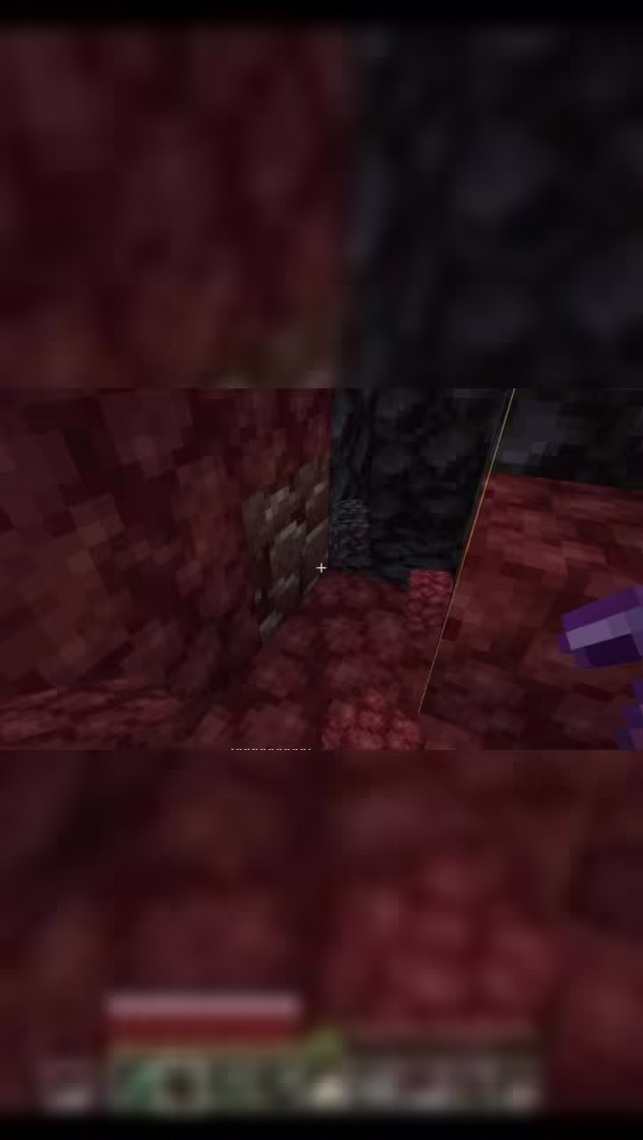 FINDING NETHERRITE AFTER MINING A CHUNK IN #MINECRAFT #fyp #foryoupage